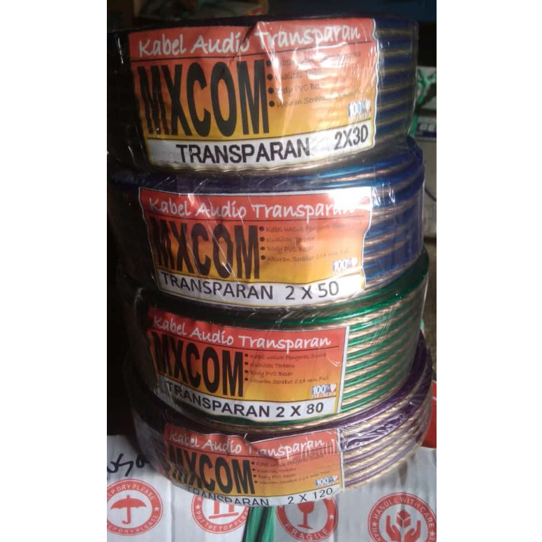 KABEL LISTRIK TRANSPARAN / KABEL TRANSPARAN / KABEL AUDIO