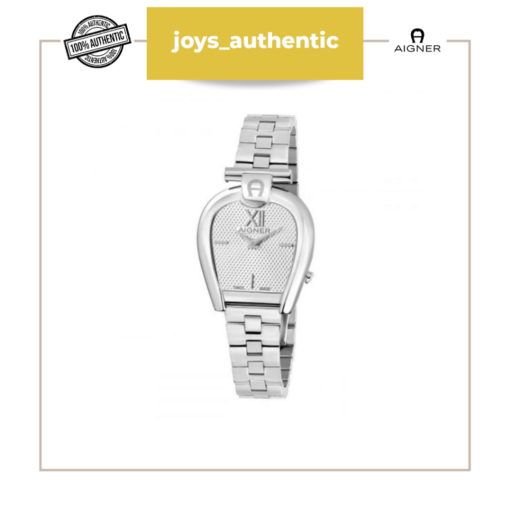 Jam tangan wanita Aigner ARWLG2000601 silver woman watch authentic original