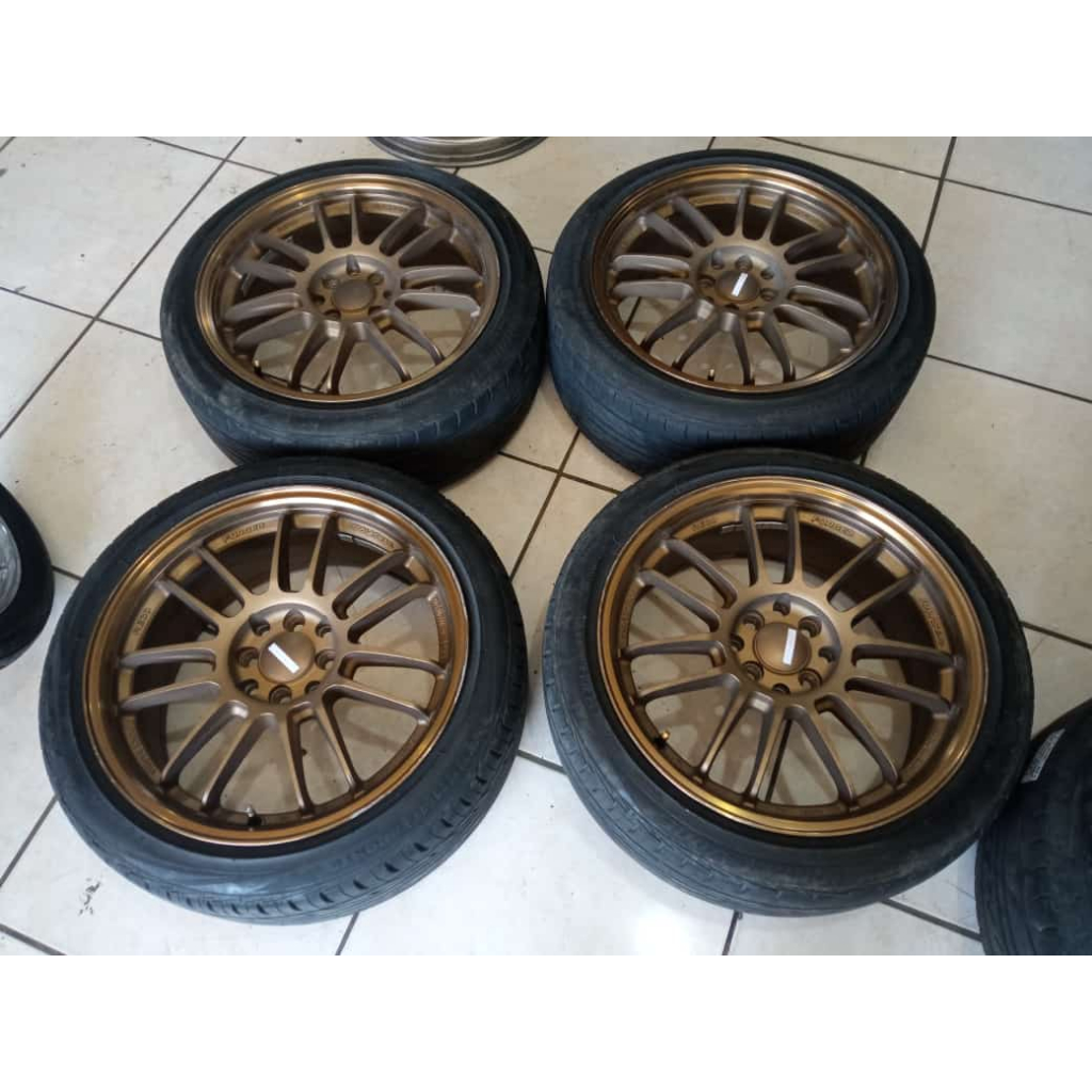 Velg RE30 Ring 17 Ban Gundul, Velg Bekas Mobil Jazz Yaris Xenia Avanza Mobilio Vios Ignis Livina Civic City Freed