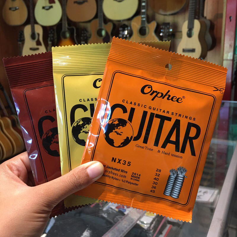 Senar Gitar Klasik Nylon Original Orphee 028