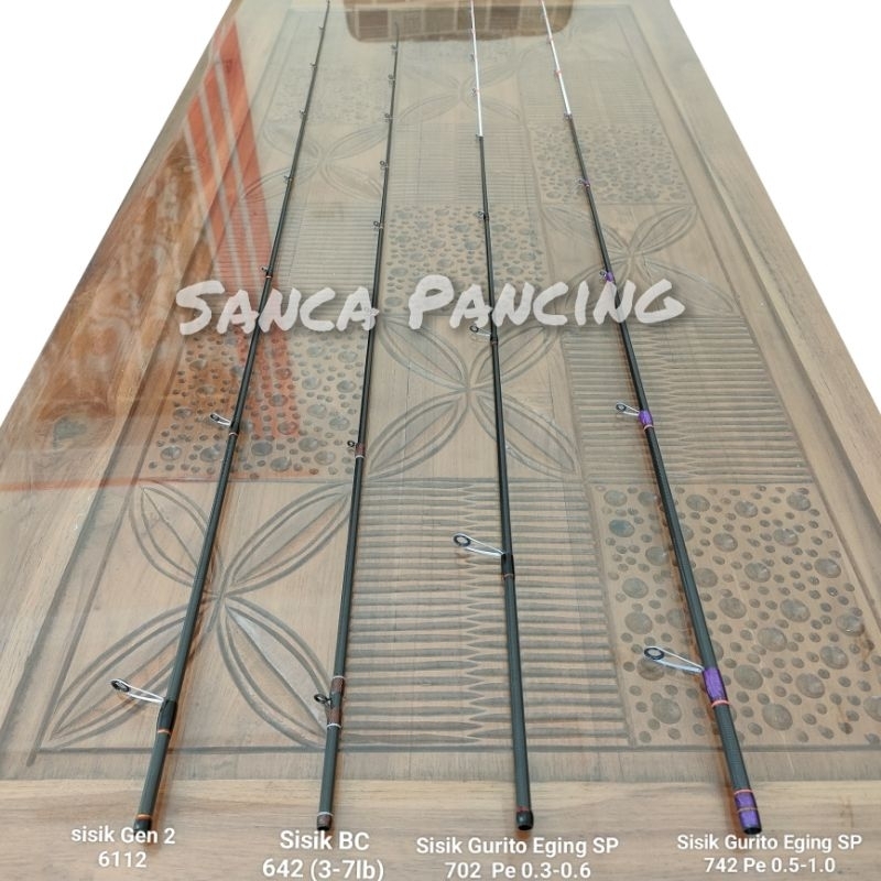 Top Section RELIX NUSANTARA Sisik 611 UL Gen 2,Sisik 642 BC, Sisik Gurito 702, Sisik Gurito 742