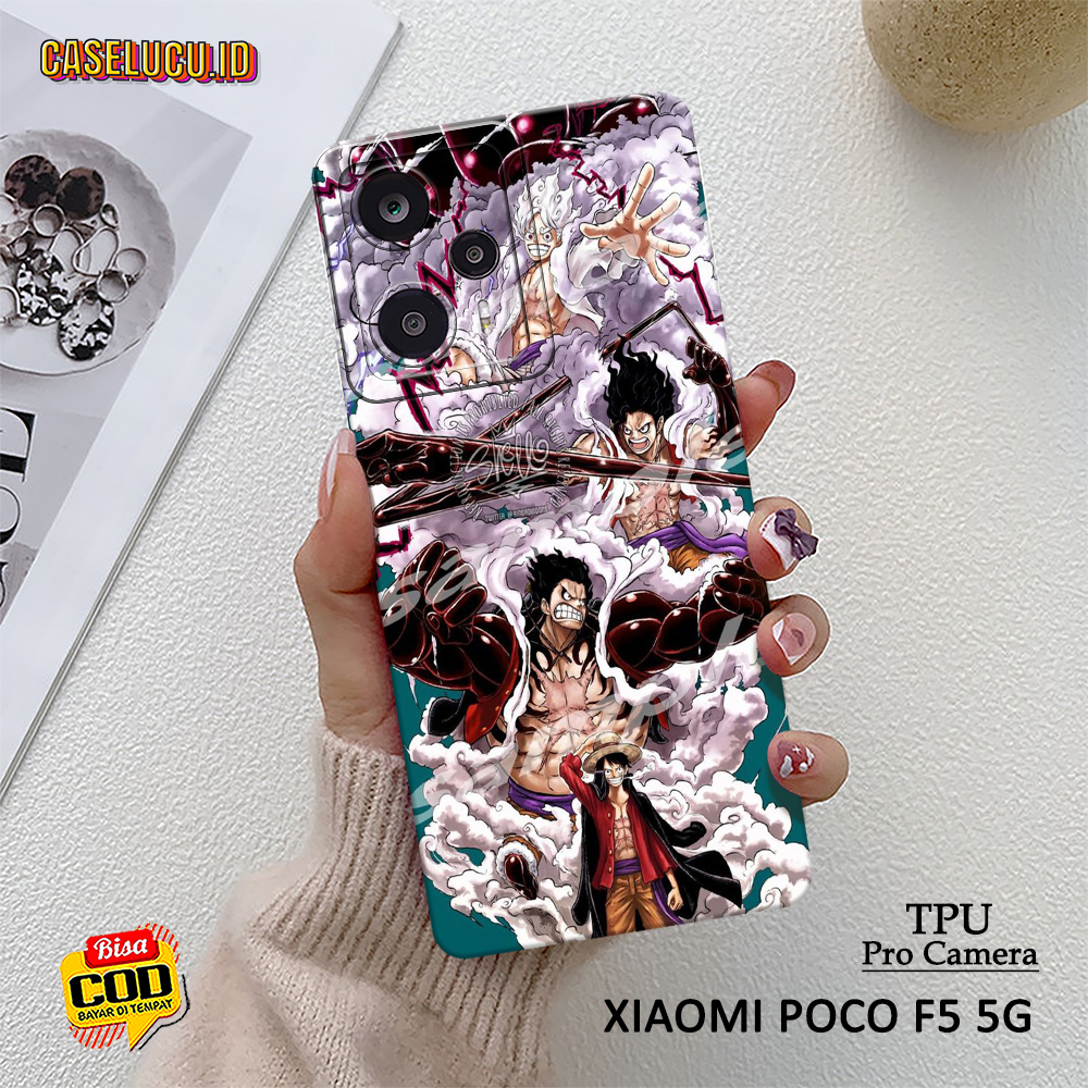 Softcase Hp Xiaomi Poco F5 5G Terbaru - Fashion Case Anime - Case Xiaomi Poco F5 5G  - Casing Hp Xia