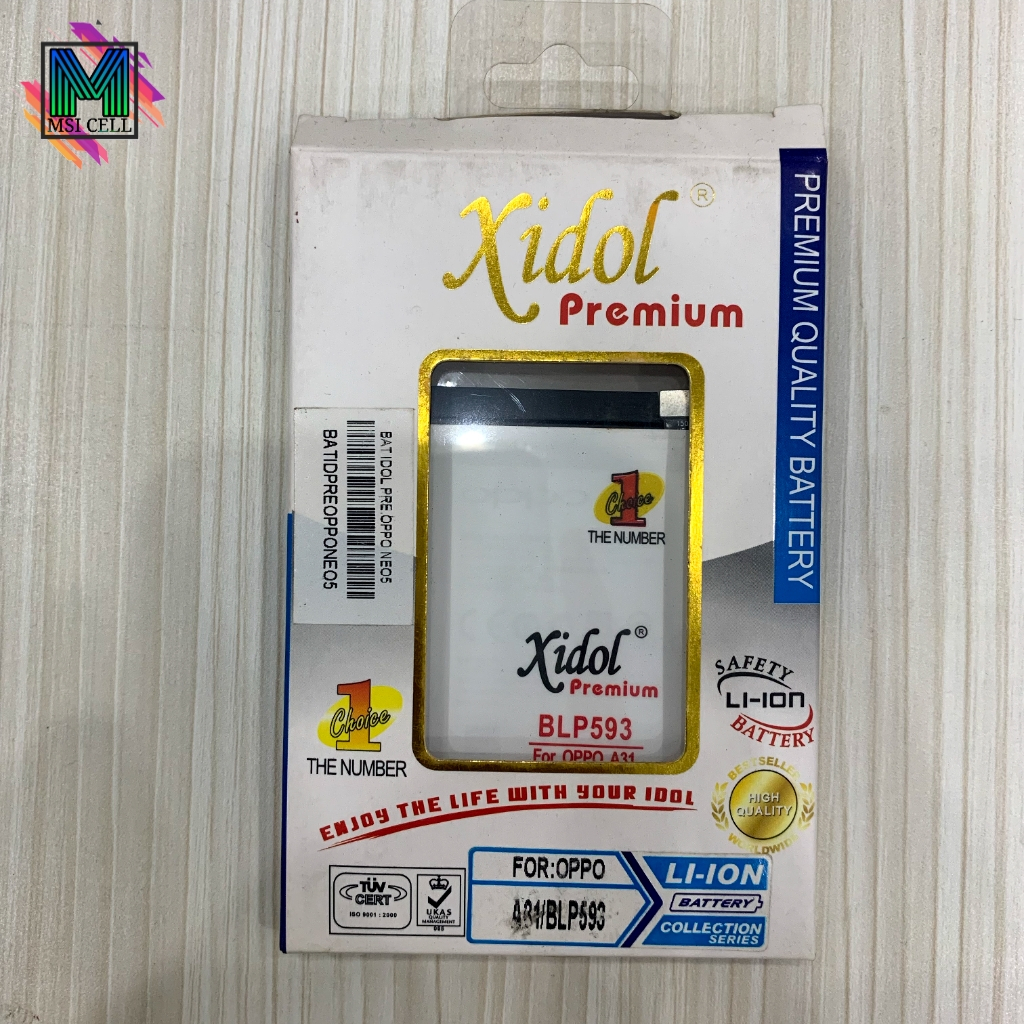 BATERAI XIDOL PREMIUM OPPO NEO 5