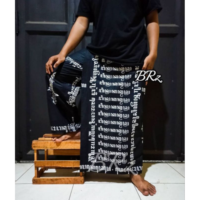 Sarung Celana Batik motif aksara jawa//Sarung Celana Akasa jawa dewasa
