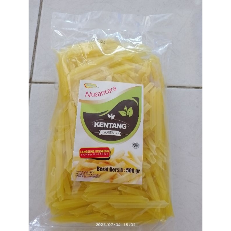 

kerupuk kentang stik 500gr