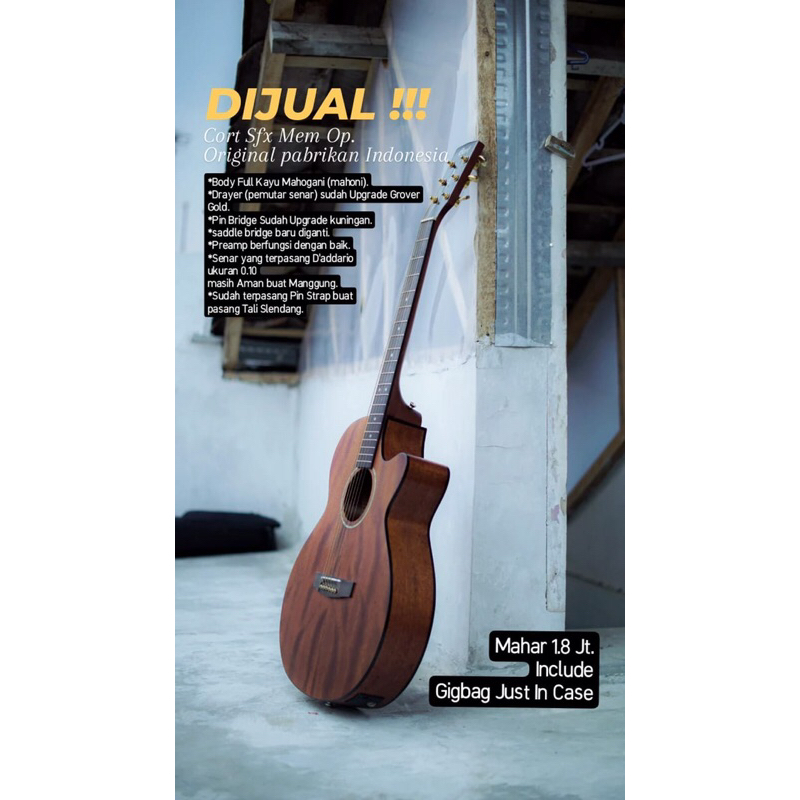 Cort sfx Mem Op original pabrikan Indonesia