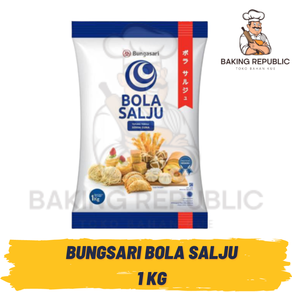 

BUNGASARI | BOLA SALJU TEPUNG TERIGU | 1 KG