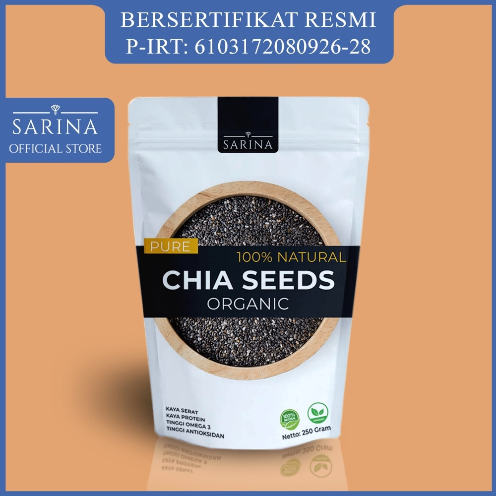 

Organic Black Chia Seed Chiaseed Hitam Organik