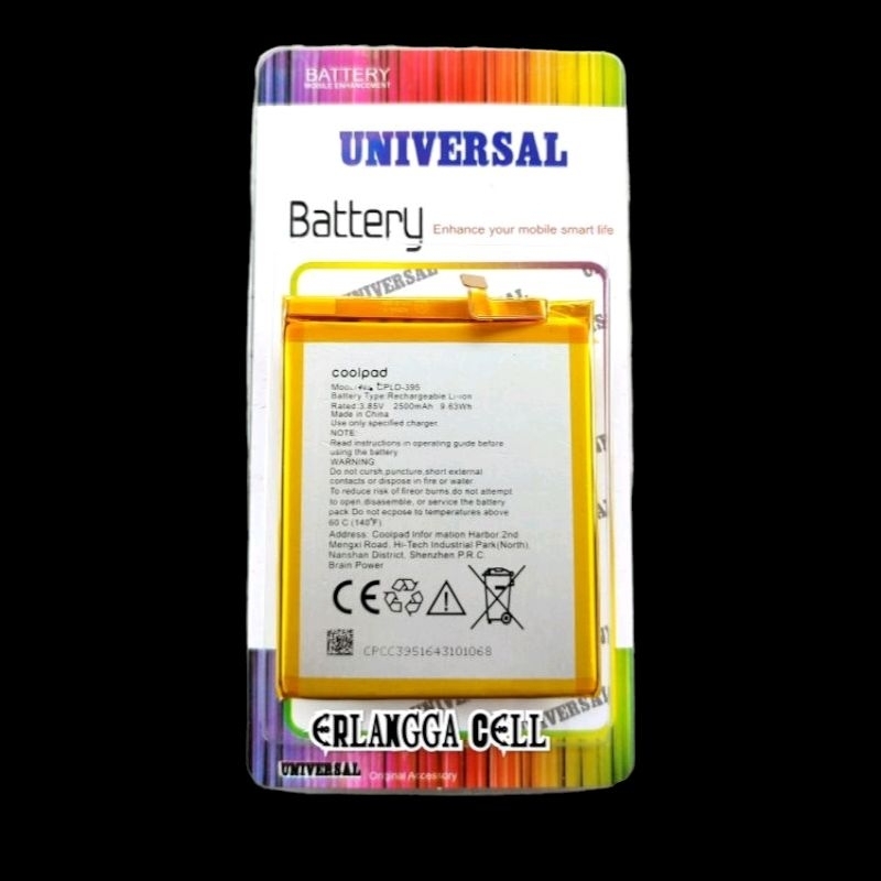 Batre Baterai Coolpad Max Lite R108 / Sky 3 E502 / Fancy 3 E503 / CPLD395 CPLD-395 CPLD380 CPLD-380