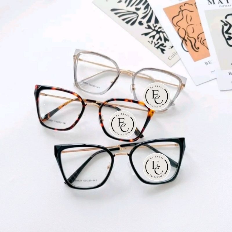 EL Glass Eye - CUSTOM LENSA ANTIRADIASI  MINUS / LENSA BLUERAY / LENSA PHOTOCHROMIC| KACAMATA CEWEK 