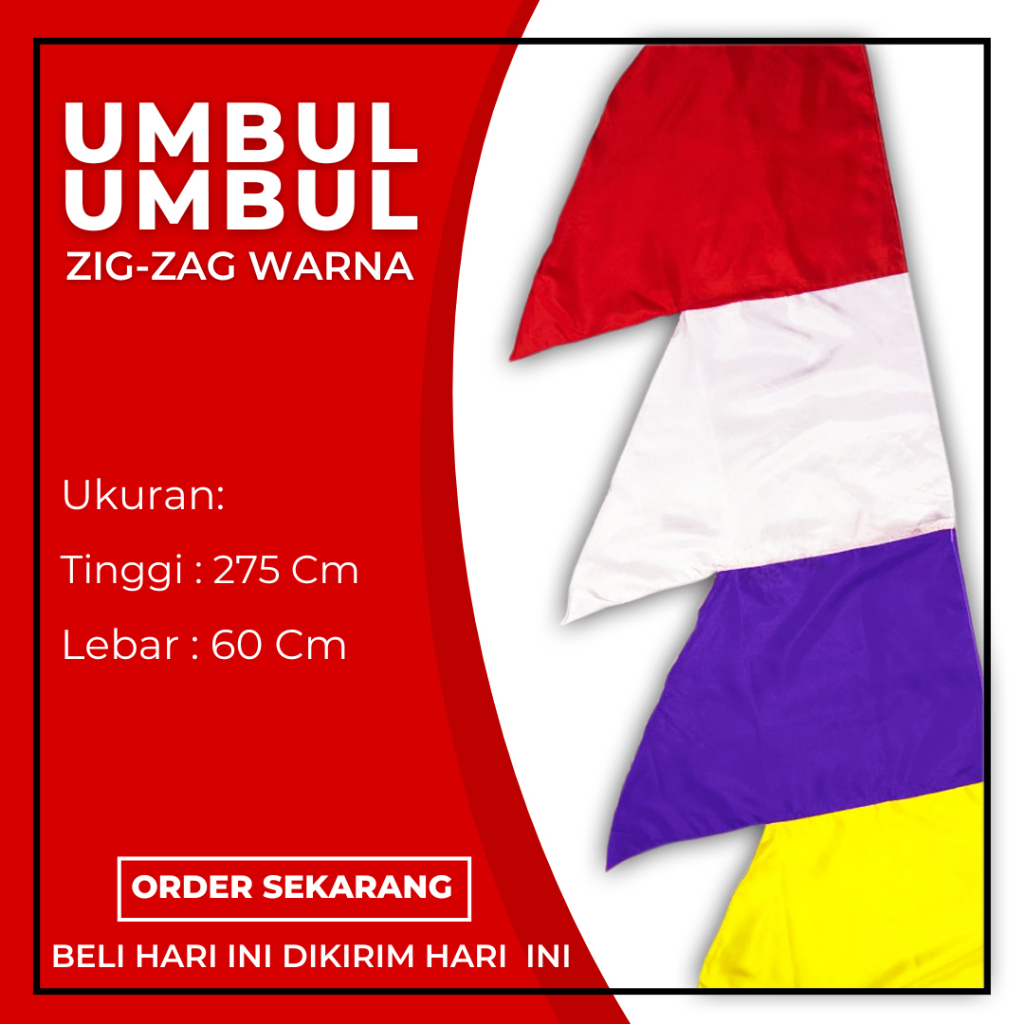 Bendera Umbul Umbul Warna Warni Bendera 17 Agustus Agustusan