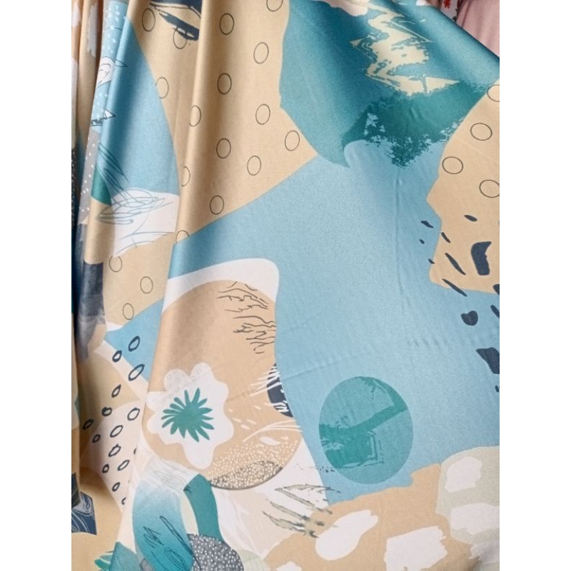 RB kain maxmara motif abstrak