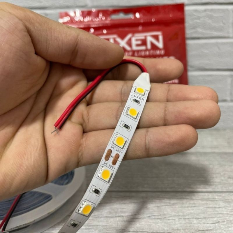 LAMPU LED STRIP 5050 DC 12V LUXEN / LED STRIP LUXEN 5050 5 Meter