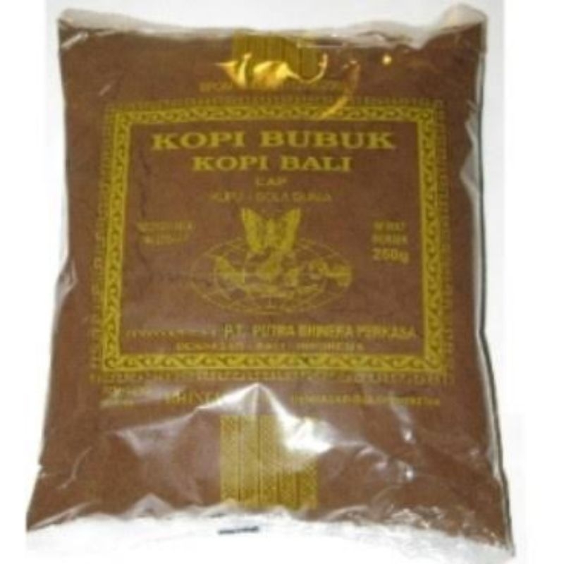 

kopi bubuk bali cap kupu kupu bola dunia 200g