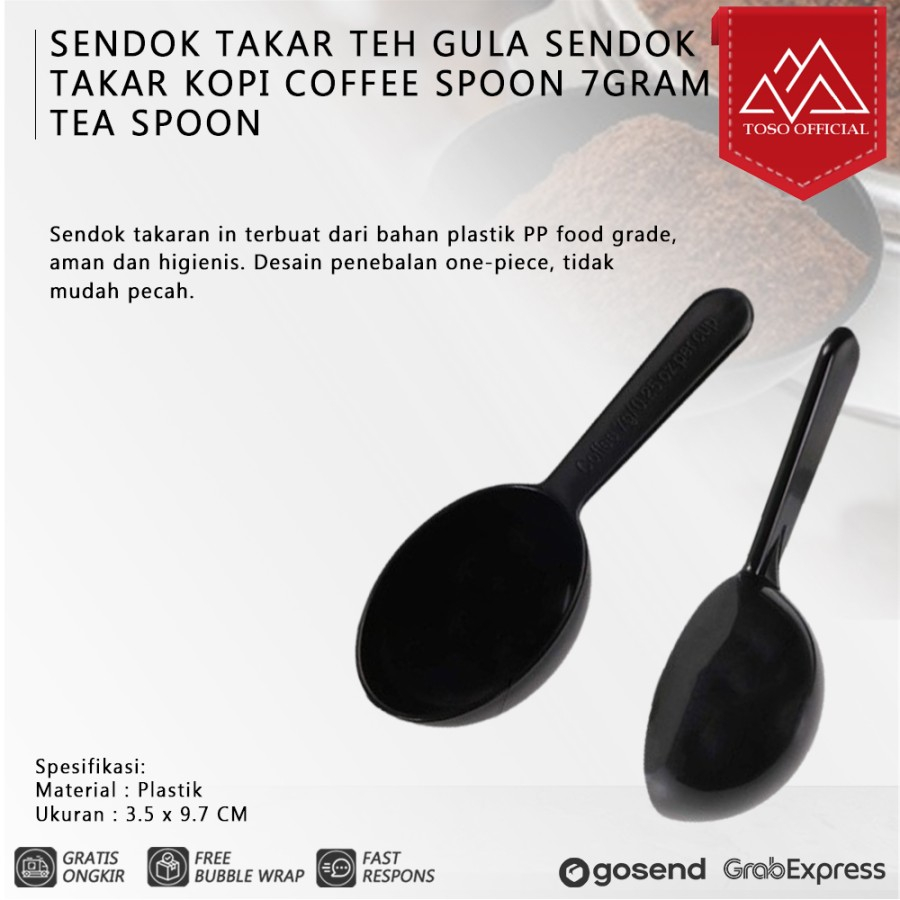 SENDOK TAKAR TEH GULA SENDOK TAKAR KOPI COFFEE SPOON 7GRAM TEA SPOON