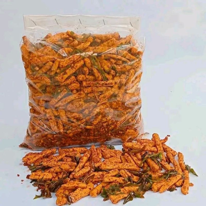 

Basreng pedas daun jeruk