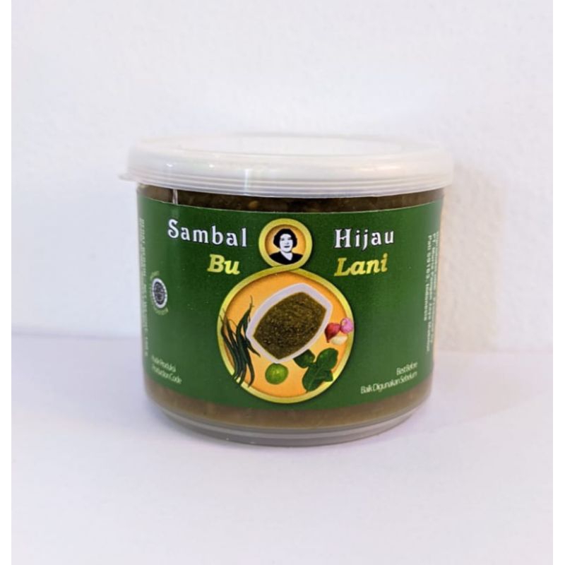 

Aneka Sambal Bu lani(sambal Terasi,sambal ijo, sambal Bawang)155gr