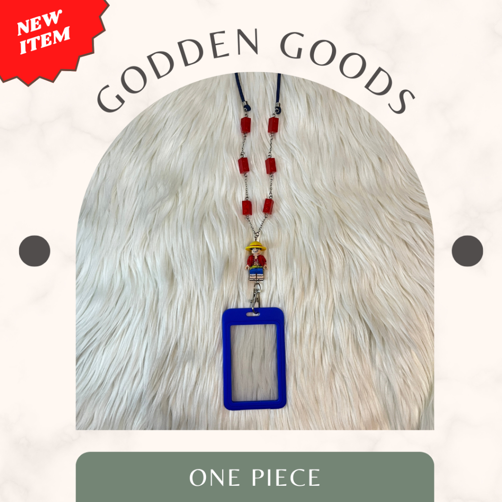 

Luffy One Piece Lanyard Lego Brick