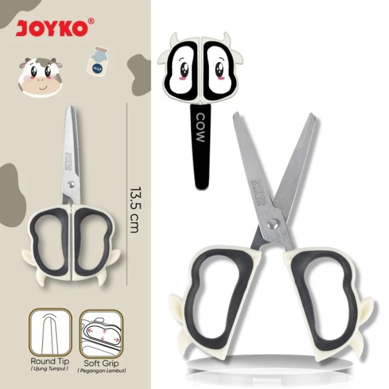 

GUNTING BENTUK ANIMAL JOYKO SC-26, 27, 28 | SCISSOR | GUNTING JOYKO | GUNTING SERBAGUNA