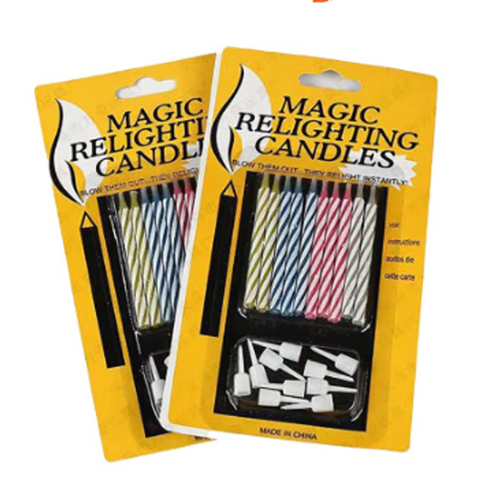 

Lilin Magic Lilin Ajaib Ditiup Bisa Nyala Lagi Magic Relighting Candles Candle