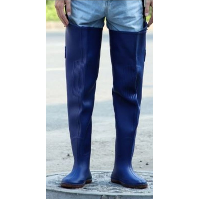 Sepatu Boot Both Loreng Full 80 Cm Sepatu Tani Kerja Bots Sawah Ladang Kebun Kolam Anti Keong Safety