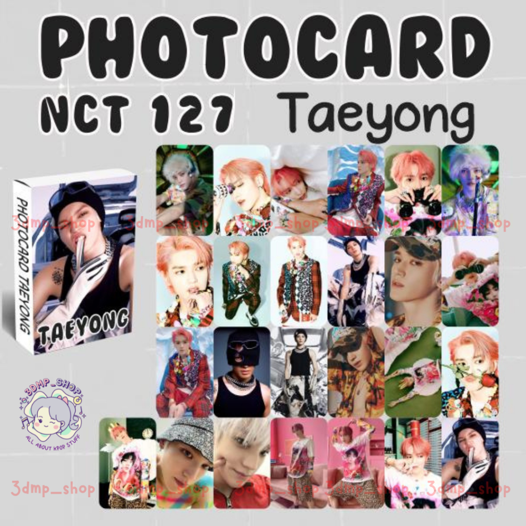 [25 Lembar] photocard lomo photo card NCT 127 Jaehyun Taeyong Doyoung Taeil Jungwoo Yuta Haechan Johnny Mark