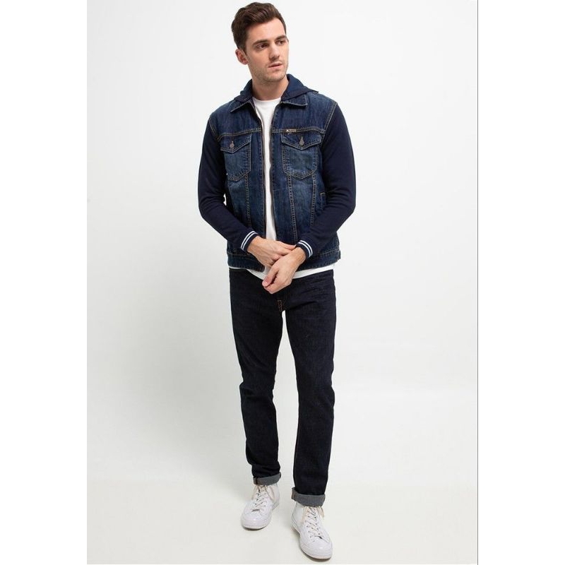 MJF 127 C JAKET JEANS HOODIE PRIA LOIS ORIGINAL