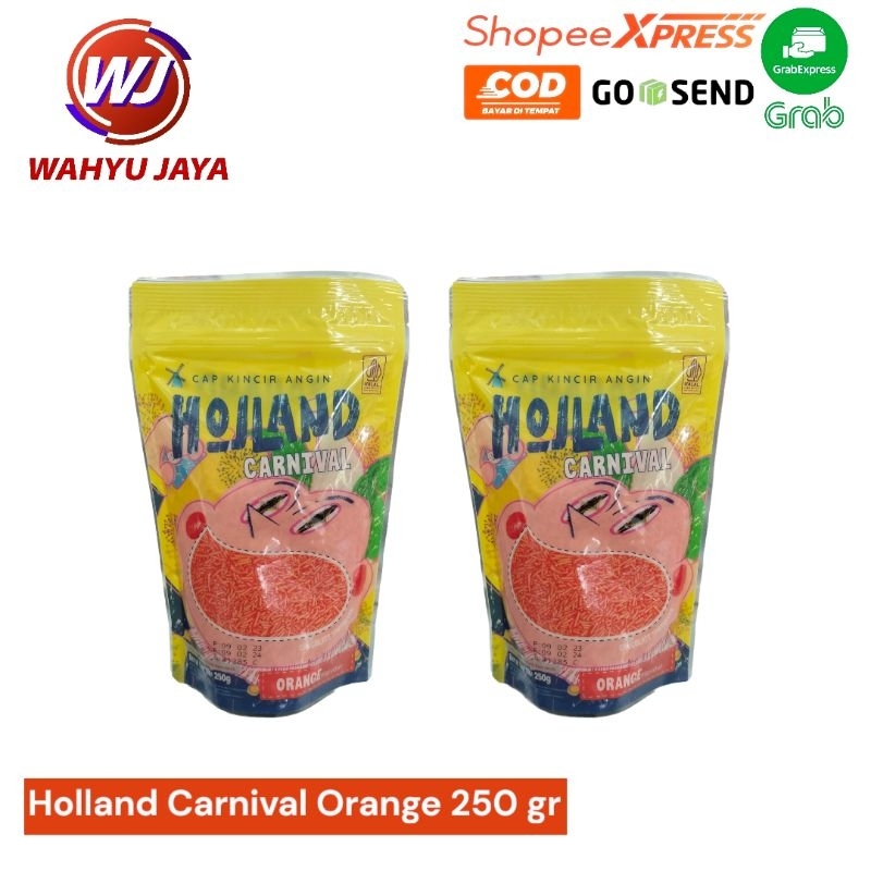 

Holland carnival orange 250g