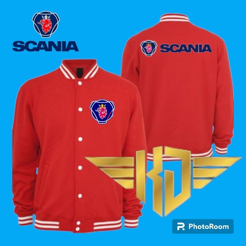 JAKET BASEBALL SCANIA JAKET BASEBALL CUSTOME