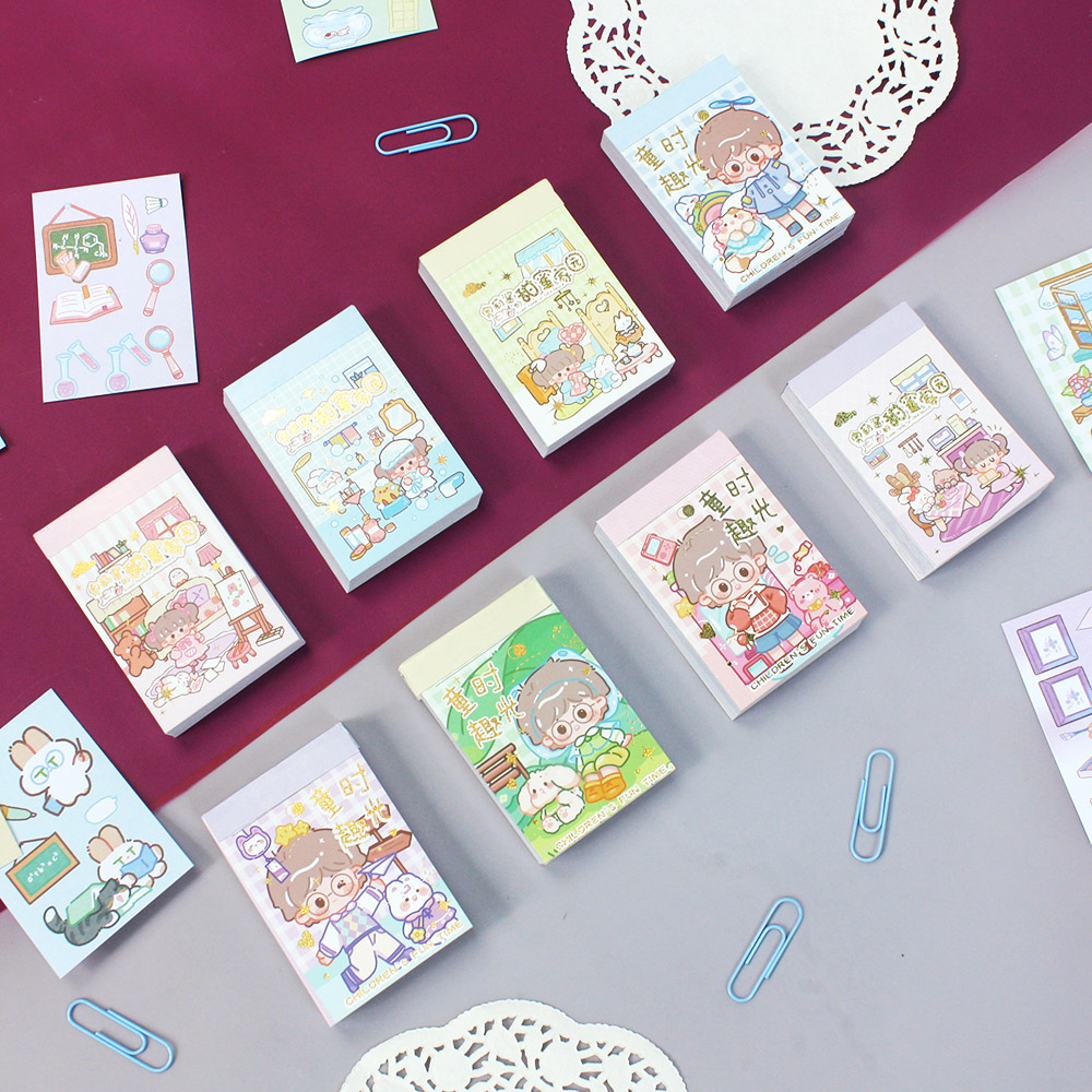 

Sticker Book Mini Aesthetic untuk Jurnal – Panmomo Ollie Fun Time