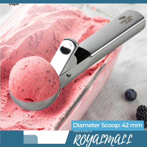 Sendok Scoop Es Krim dan Buah / Sendok Scop Sekop Skup Scoop Scope Skop Takar Takaran Ukur Es Ice Cr