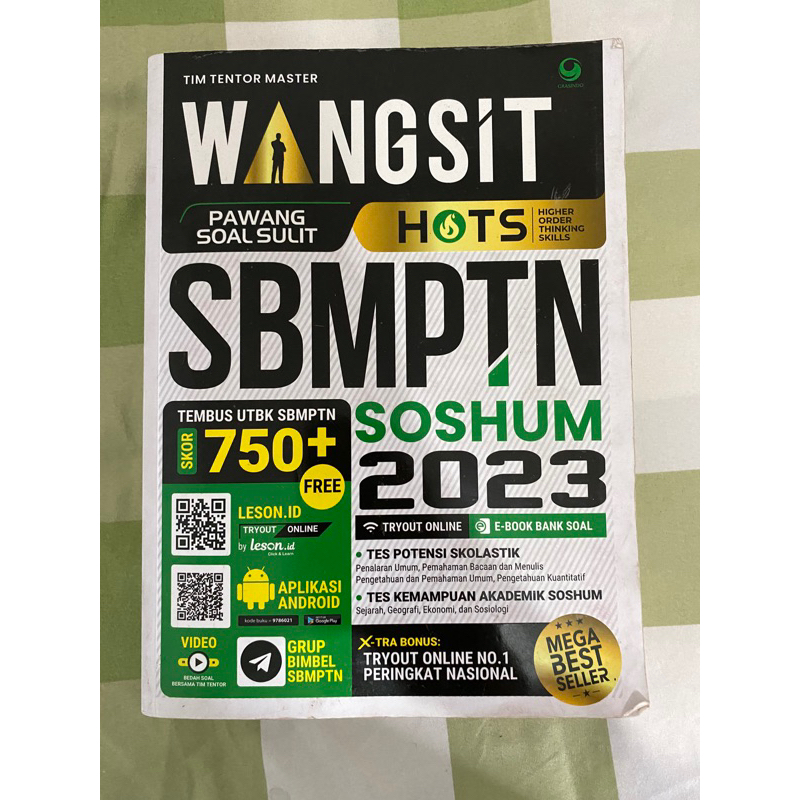 PRELOVED WANGSIT SBMPTN 2023