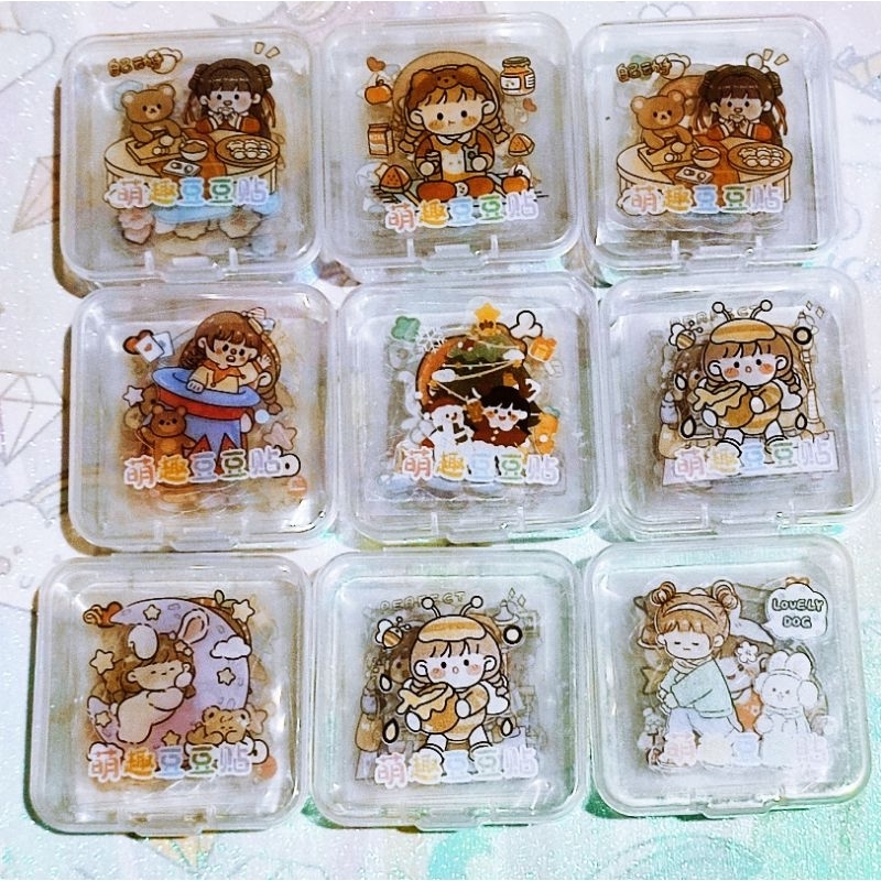 

Stiker Kotak Mini Karakter