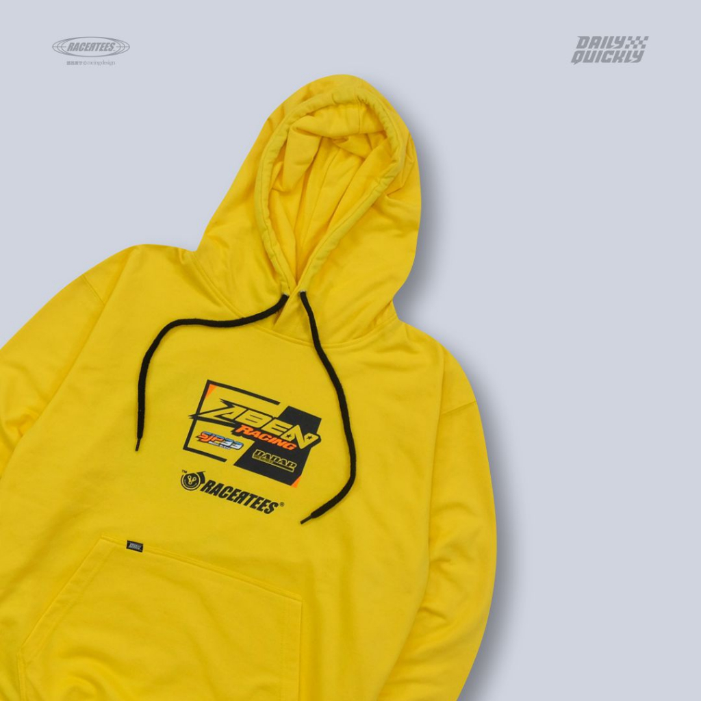 RACERTEES Hoodie JR.Aben Yellow Racing