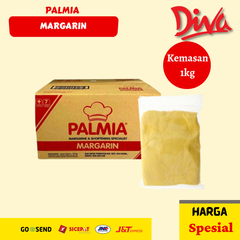 

[1kg] Palmia Margarin Kuning | Margarine