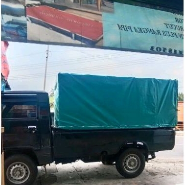 terpal lembaran tutup truk/ terop super tebal tipe semi karet uk. 4x7, 4x8, 4x6