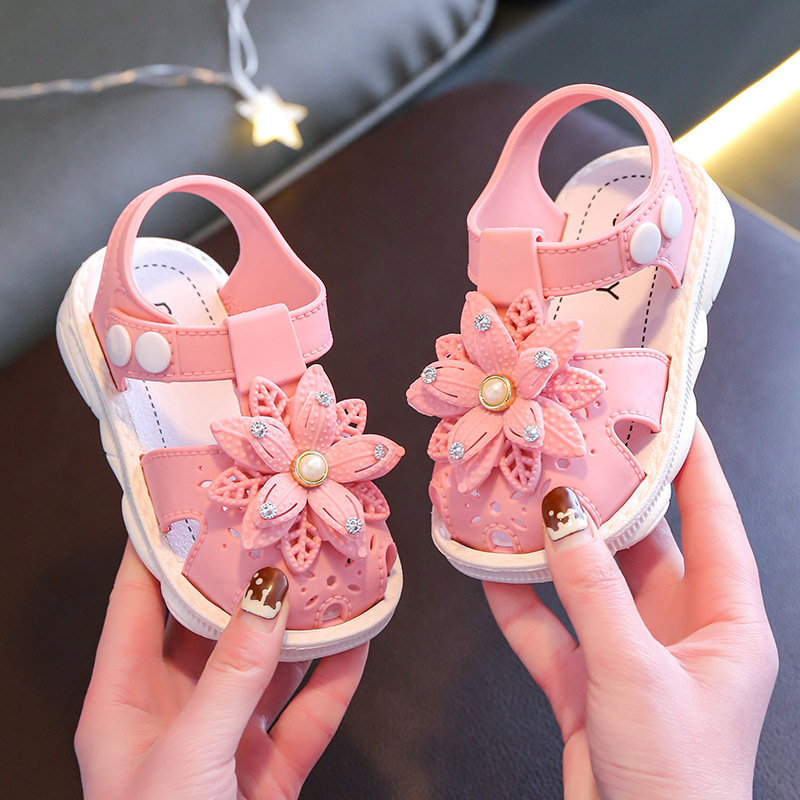 SSC  - SP103 SANDAL FLOWER SANDAL BAYI 0-5 TAHUN SANDAL IMPORT