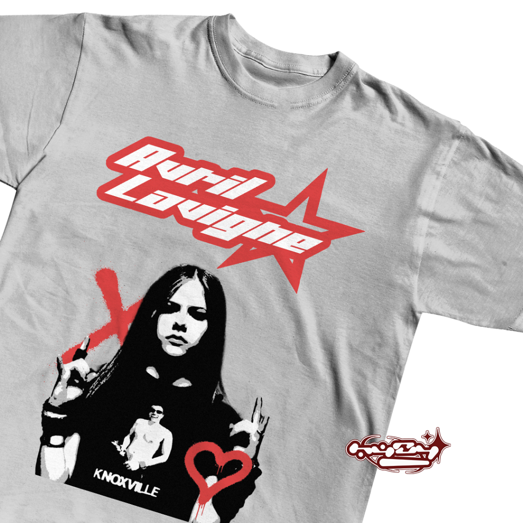 Avril Lavigne Band T-Shirt White