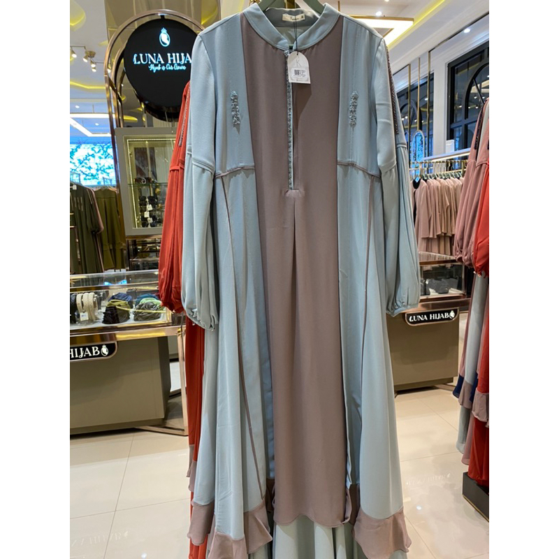 GAMIS ERNEST I Luna Hijab I Luna Hijab Is Our Crown I Dress syar'i