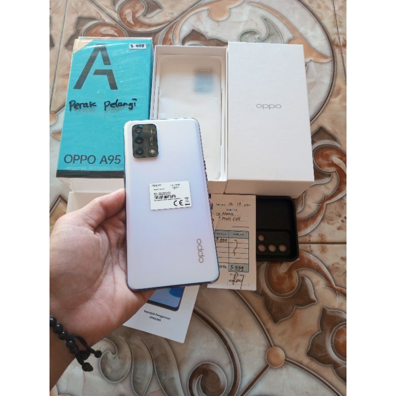 oppo A95 Ram 8/128 fullset original (second)