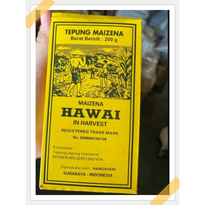 

Tepung Maizena hawai