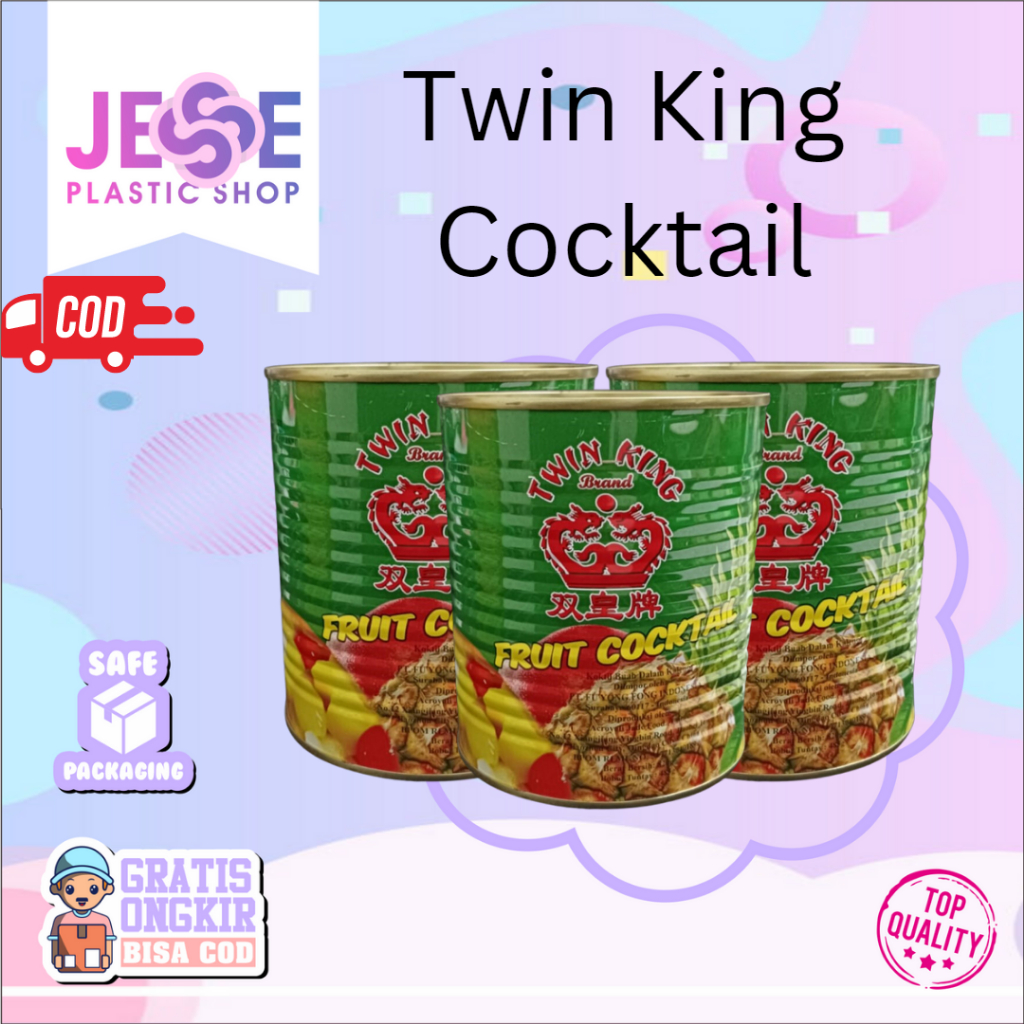 

Twin King Fruit Cocktail | Buah Kaleng