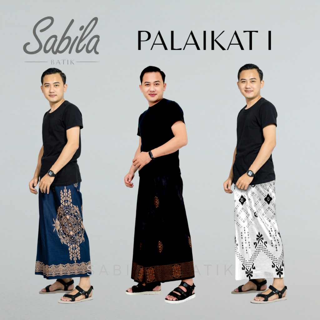 Sabila Sarung Batik Pekalongan Pria Motif Koran Sarung Koran