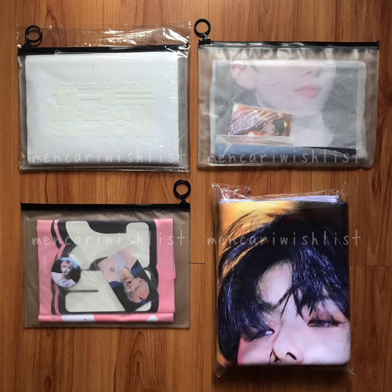 (ready stock) slogan nct dream ; group the dream show, jaemin, jisung | full set fullset only selimu