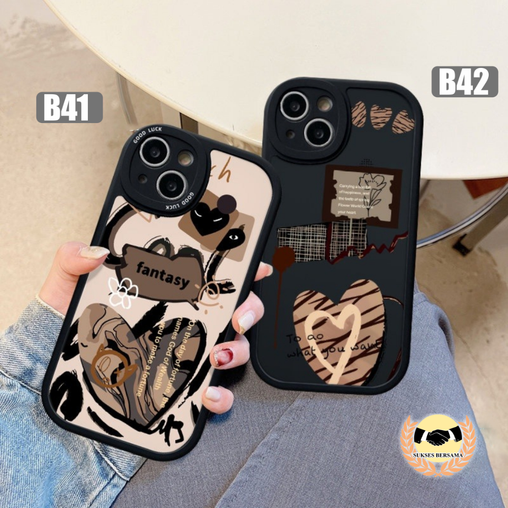 B41 SOFTCASE SILIKON INFINIX SMART 5 6 6+ HOT 9 10 11 PLAY 11 11S 12I 20I 12 PLAY 30 30I NOTE 11 12 PRO 4G 2023 12 G96 BSB8362