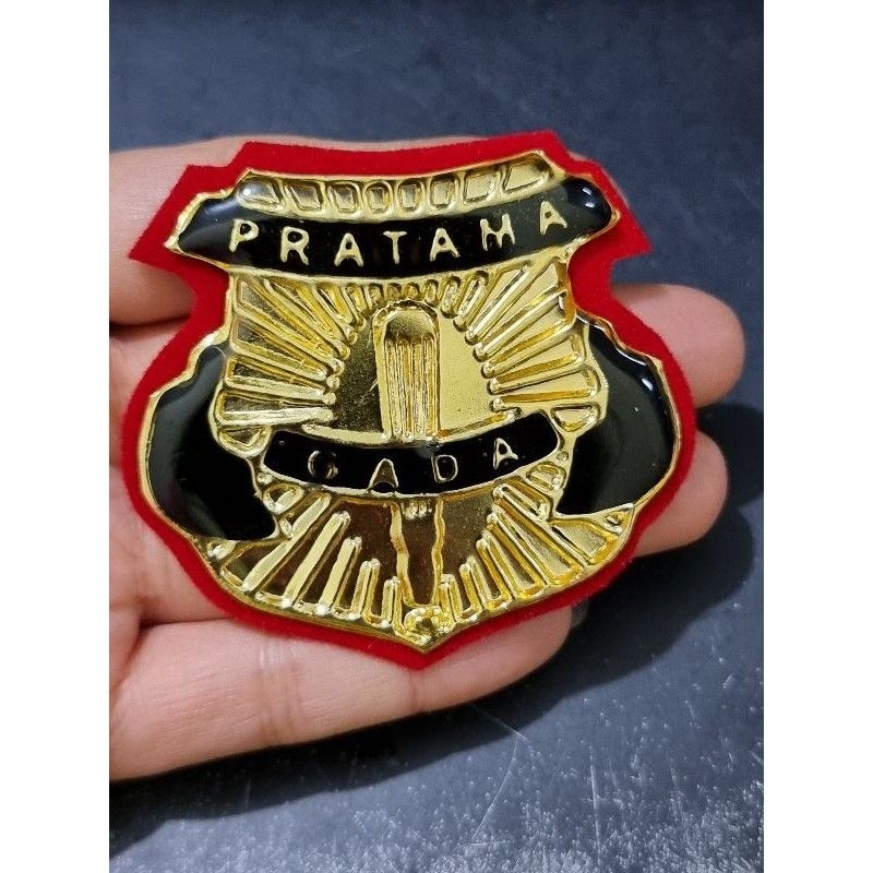 Gada Pratama besar Peniti | Pin Gada Pratama PDH kancing | Gada