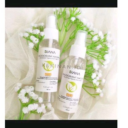 BIANA Tawas Cair Non Alkohol | DEODORANT Spray Penghilang Bau Ketiak