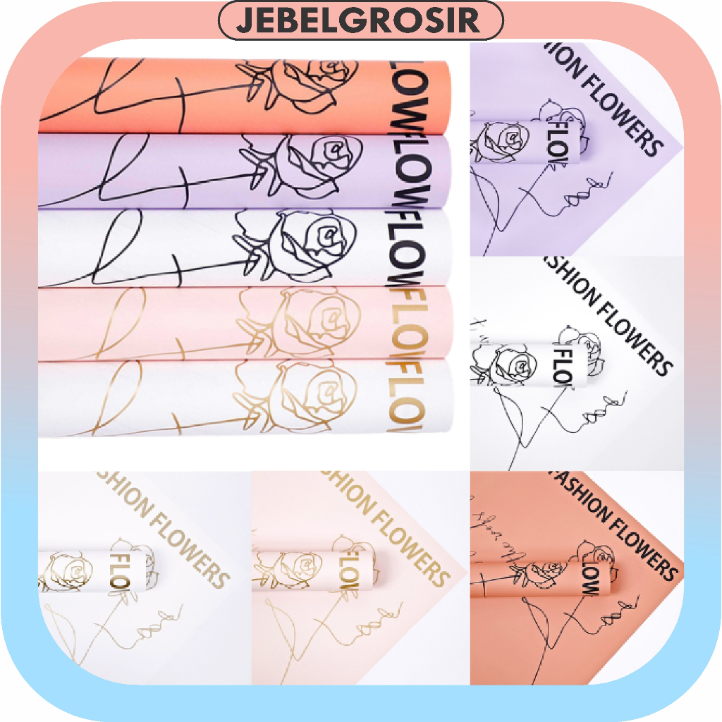 

Kertas Buket Bunga Flower Wrapping Paper Florist Ecer KB6122