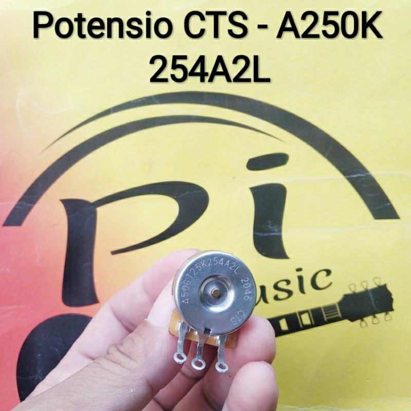 Potensio CTS 250K. Potensio Gitar dan Bass. Silakan Bisa Cek Deskripsi
