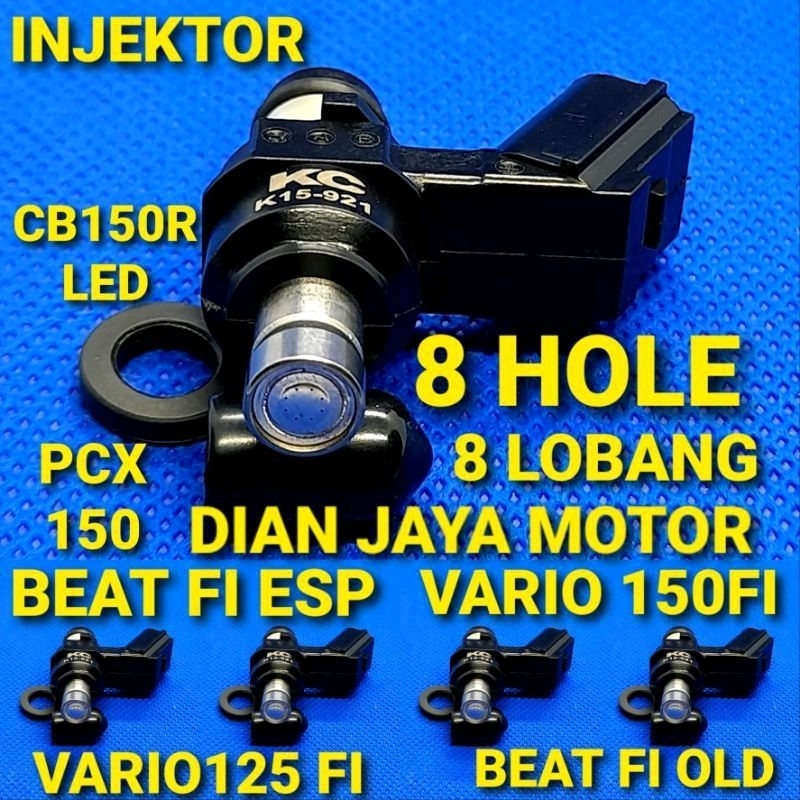 Injektor Injector Racing HONDA CB150R New 8 Hole CBR150 Sonic 150 GTR 150 Pcx 150 Crf150 Jupiter Z1 